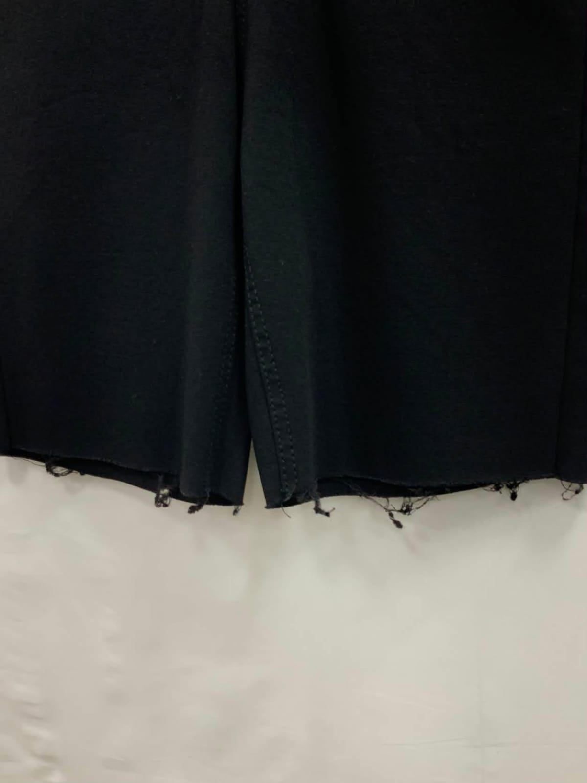 Women's Black Cut-Off Denim Shorts