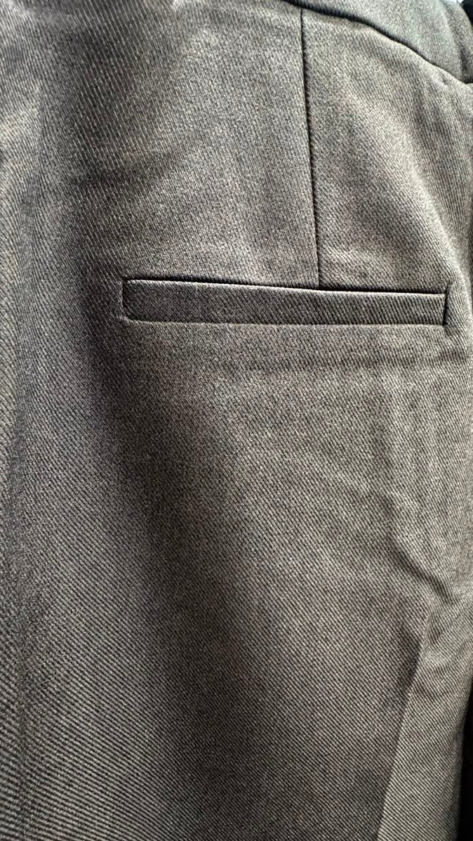 Women's Brown Cropped Trousers