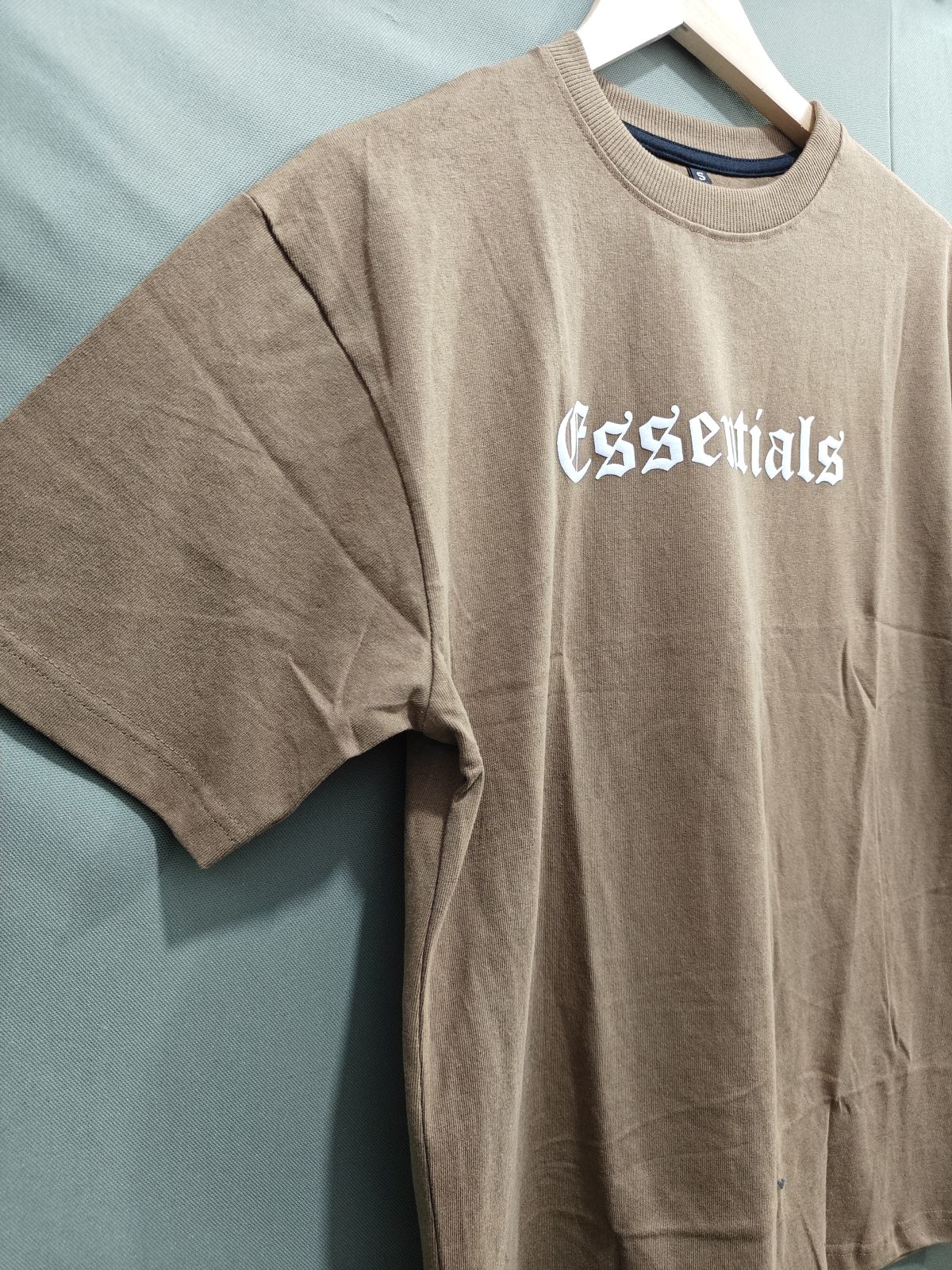 Essentials Metallica Graphic Brown Short Sleeve T-Shirt
