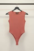Women's Ribbed Sleeveless Bodysuit