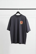 Dark Grey Relaxed Fit Graphic T-Shirt