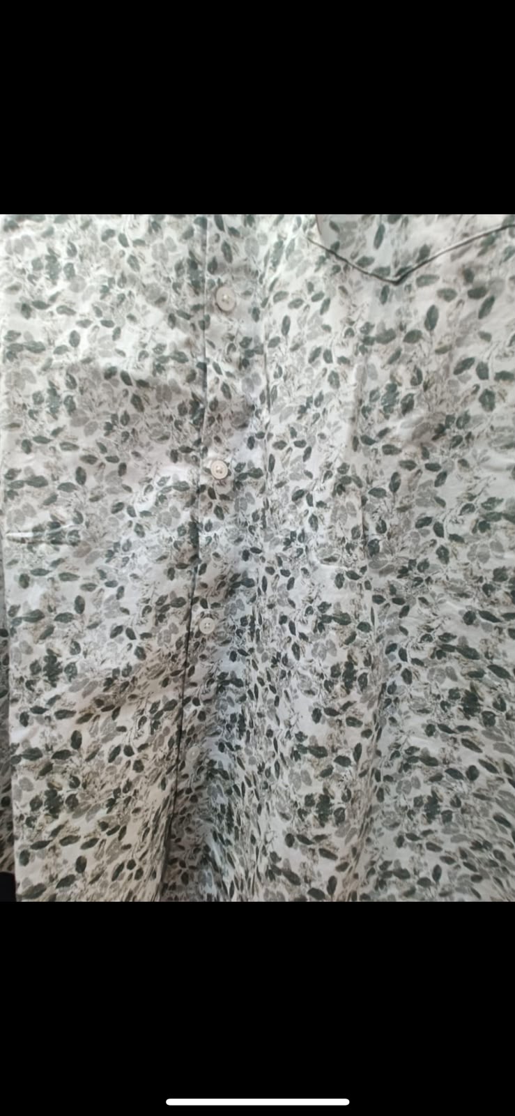 Men's White & Green Printed Casual Shirt by NORTH STUDIO