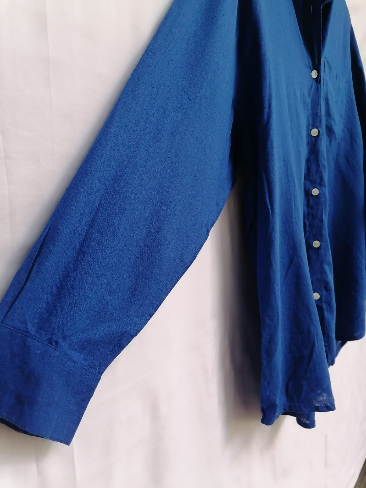 LTB Women's Royal Blue Long Sleeve Button-Up Shirt