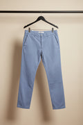 Celio Men's Sky Blue Straight Fit Trousers