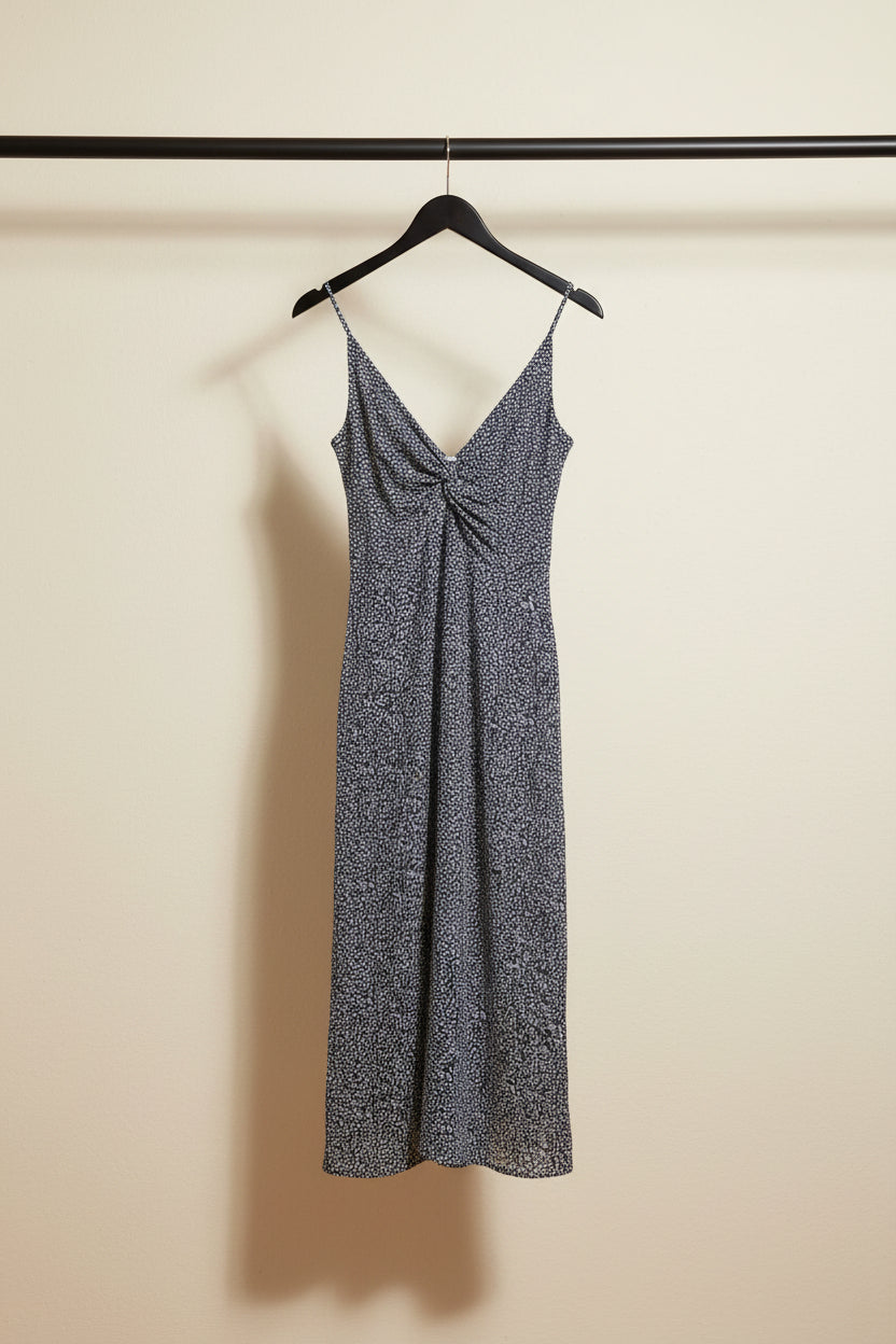Angie Women's Blue Floral Rayon Sleeveless Jumpsuit