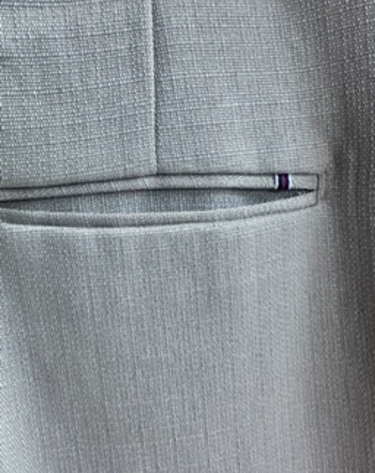 AFTERAX Men's Beige Slim Fit Formal Trousers