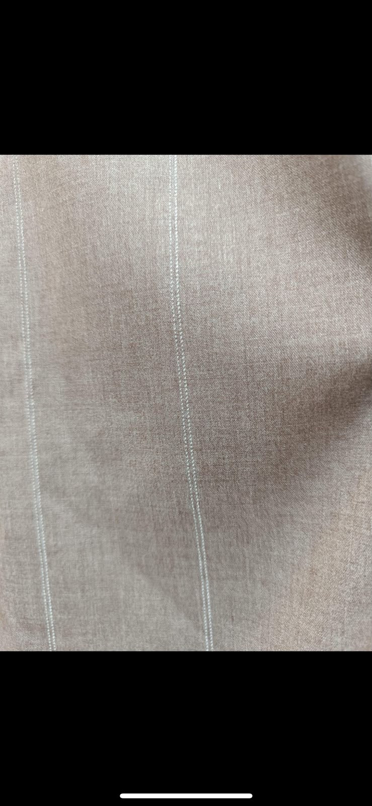 Men's Brown Striped Long Sleeve Casual Shirt