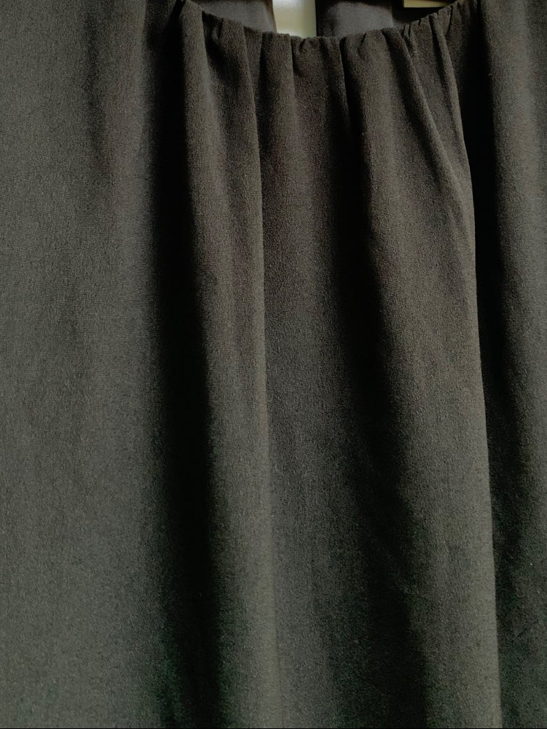 H&M Black Long Sleeve Beaded Cuff Shift Dress