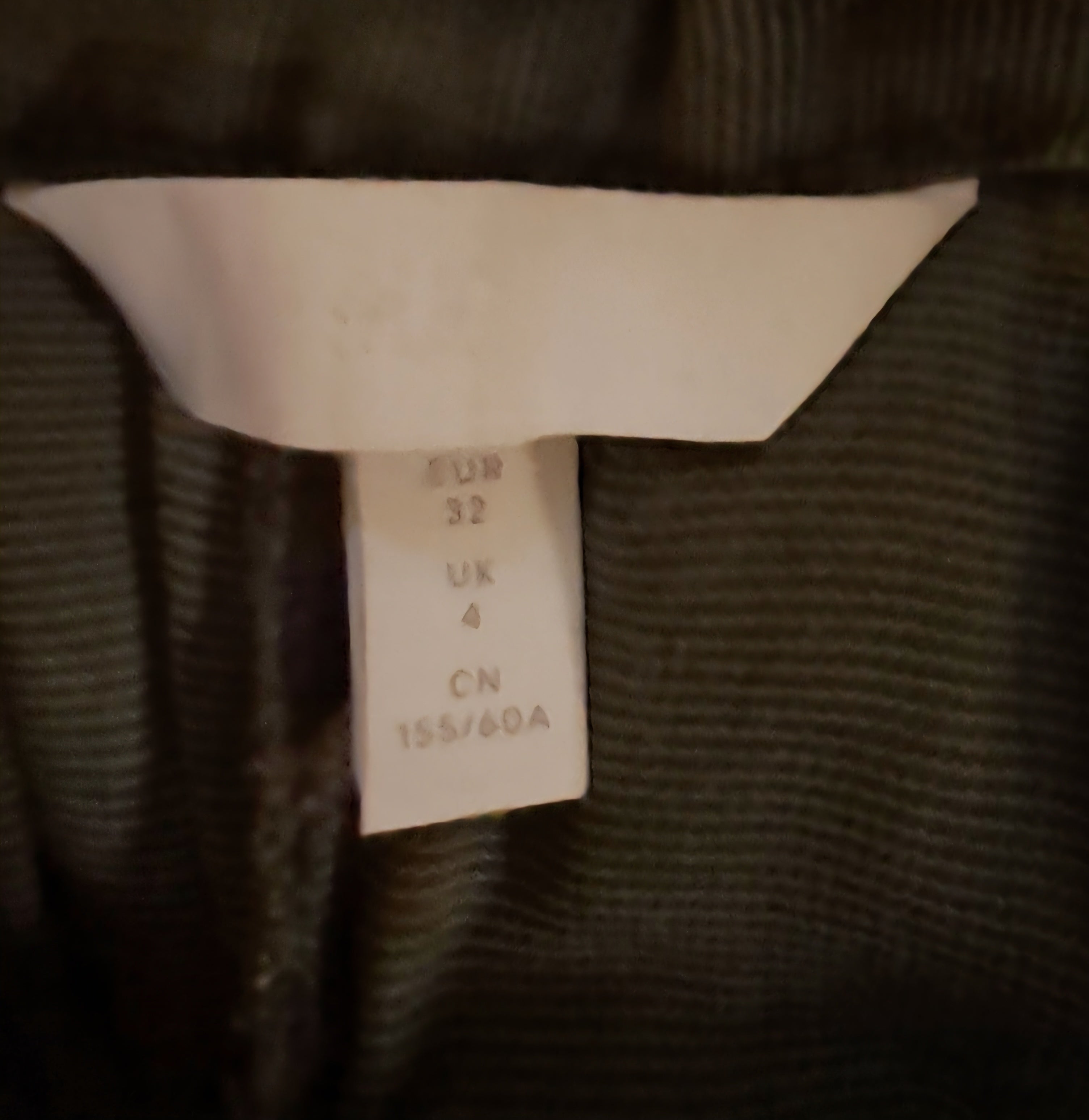 H&M Olive Green Paperbag Waist Tie-Belt Shorts