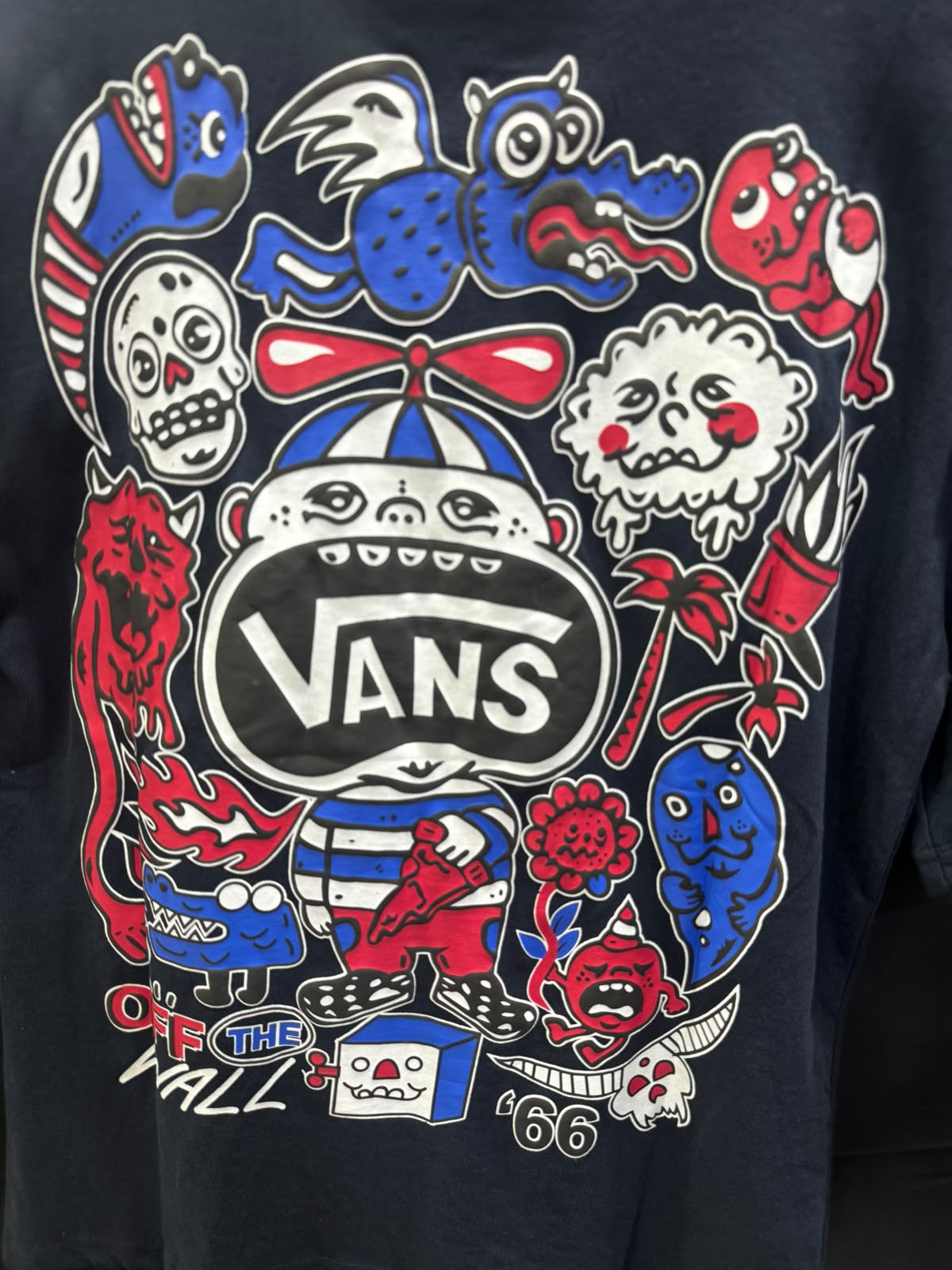Vans Loose Fit Graphic Print T-Shirt