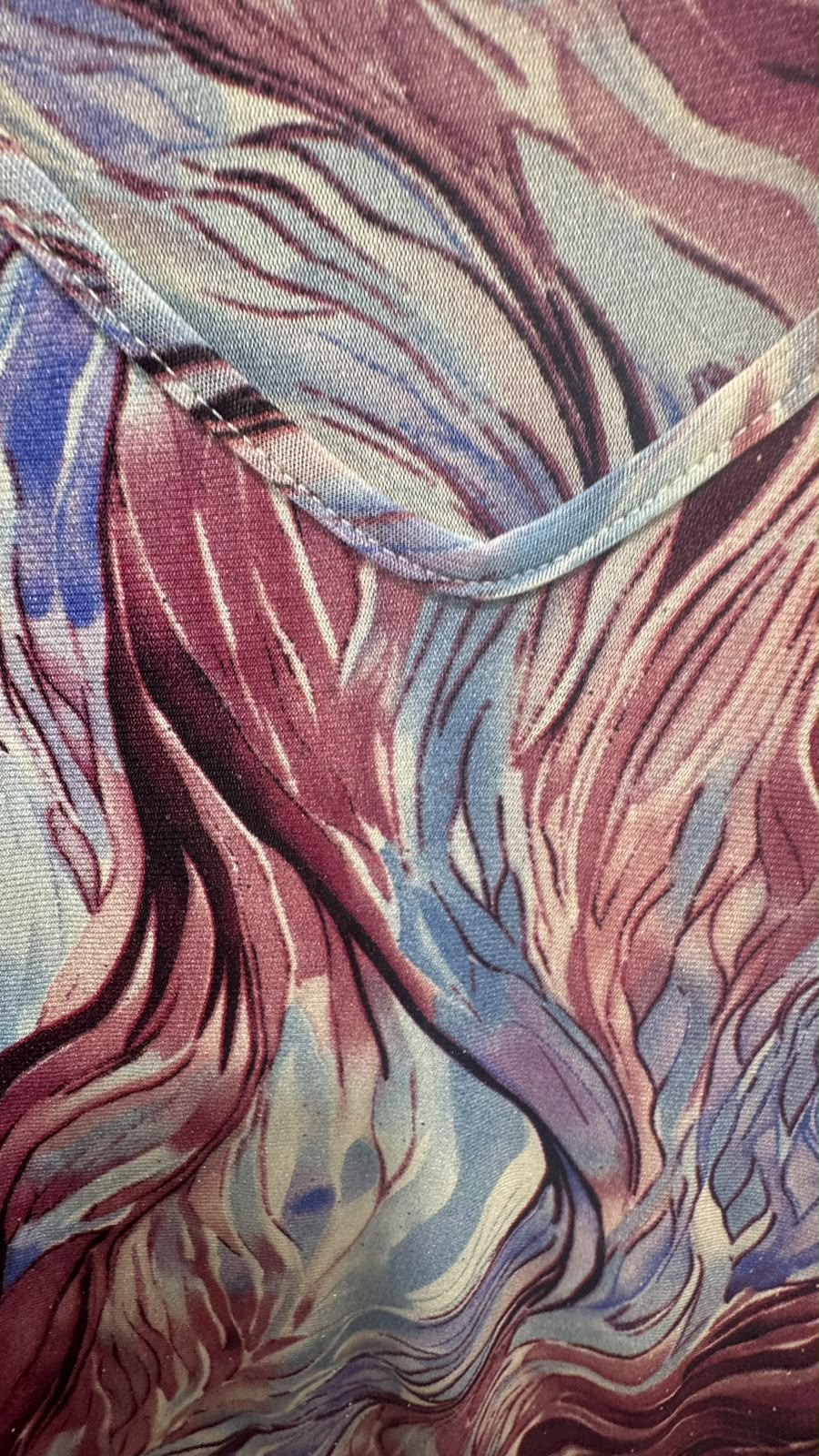 Women's Multicolor Abstract Print Sleeveless Camisole dress