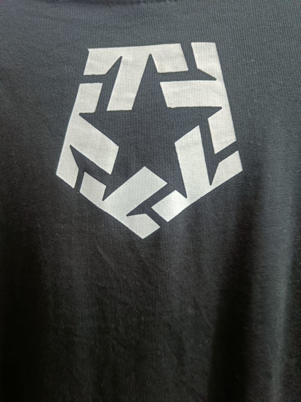 Tribal Gear Black Graphic Print T-Shirt