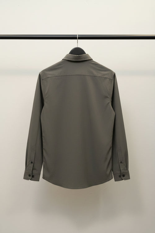ALMEX Neo Vogue Design Men's Dark Grey Long Sleeve Shirt