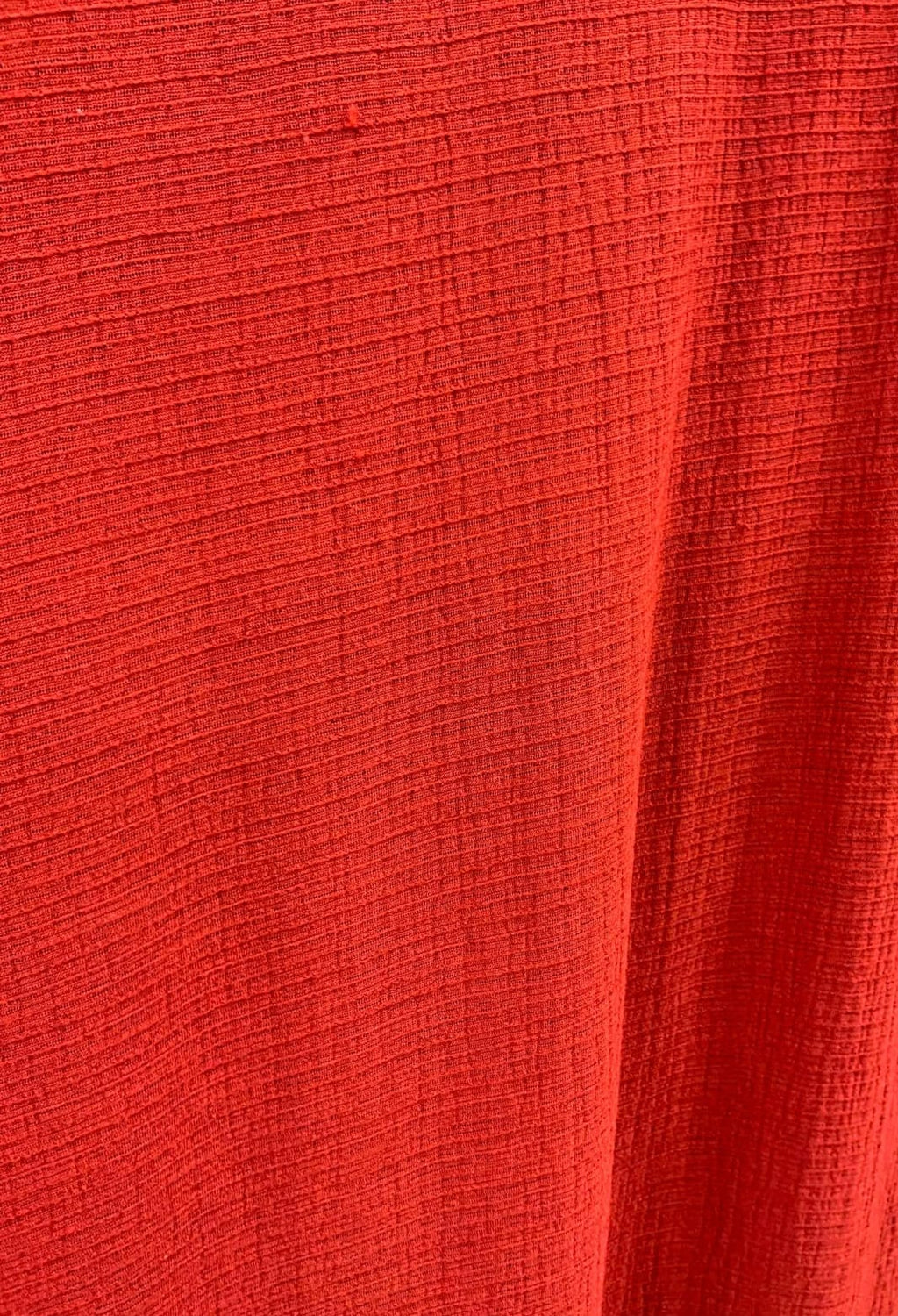 Women's Red Spaghetti Strap Maxi Dress with Side Slit