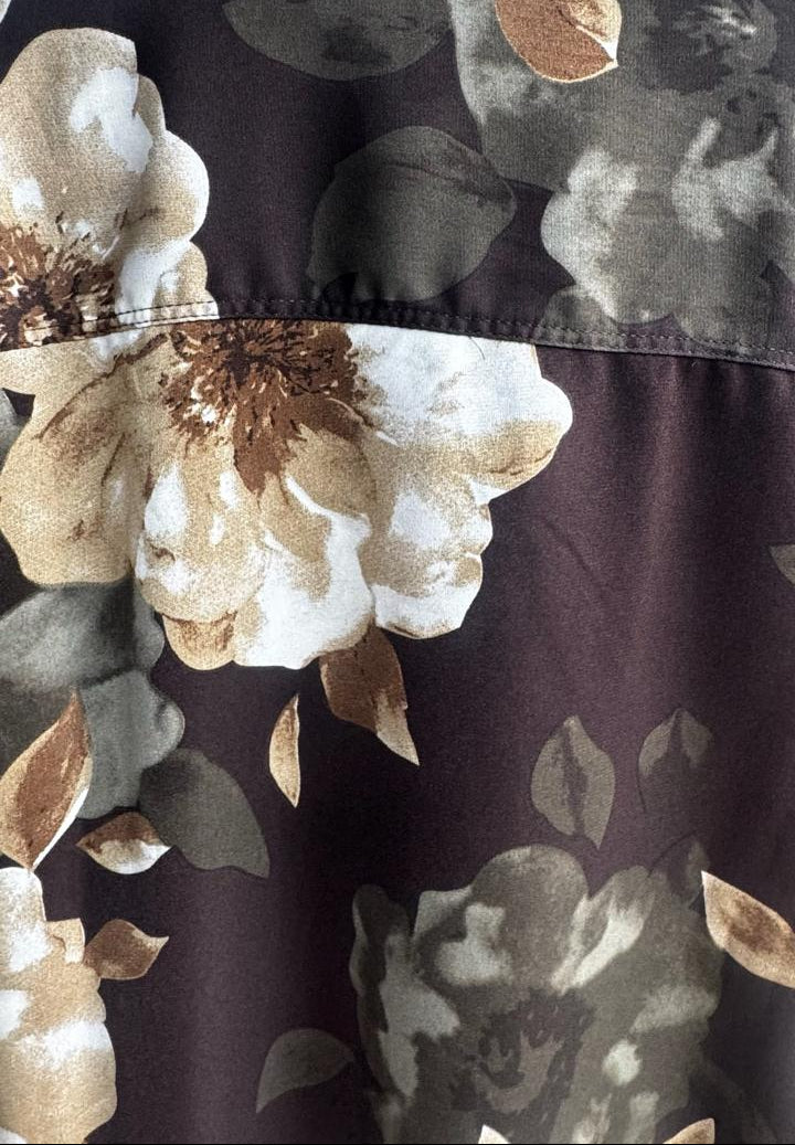 ICON Men's Floral Print Casual Shirt
