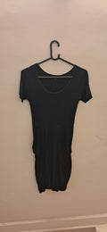 Van Heusen Black Scoop Neck Short Sleeve Mini Dress