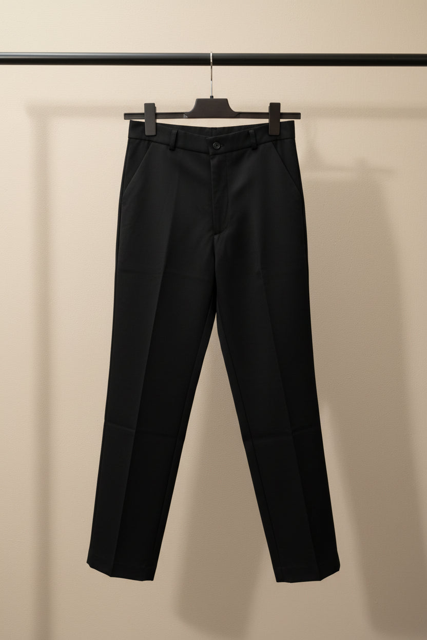 RA GARMENT Women's Black Tailored Formal Trousers Size 30