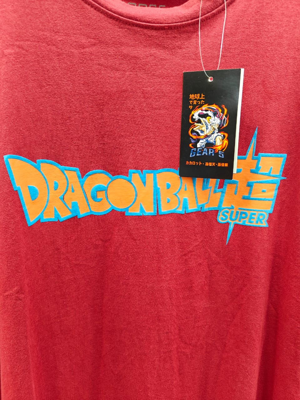 Dragon Ball Super Graphic Print Oversized T-shirt