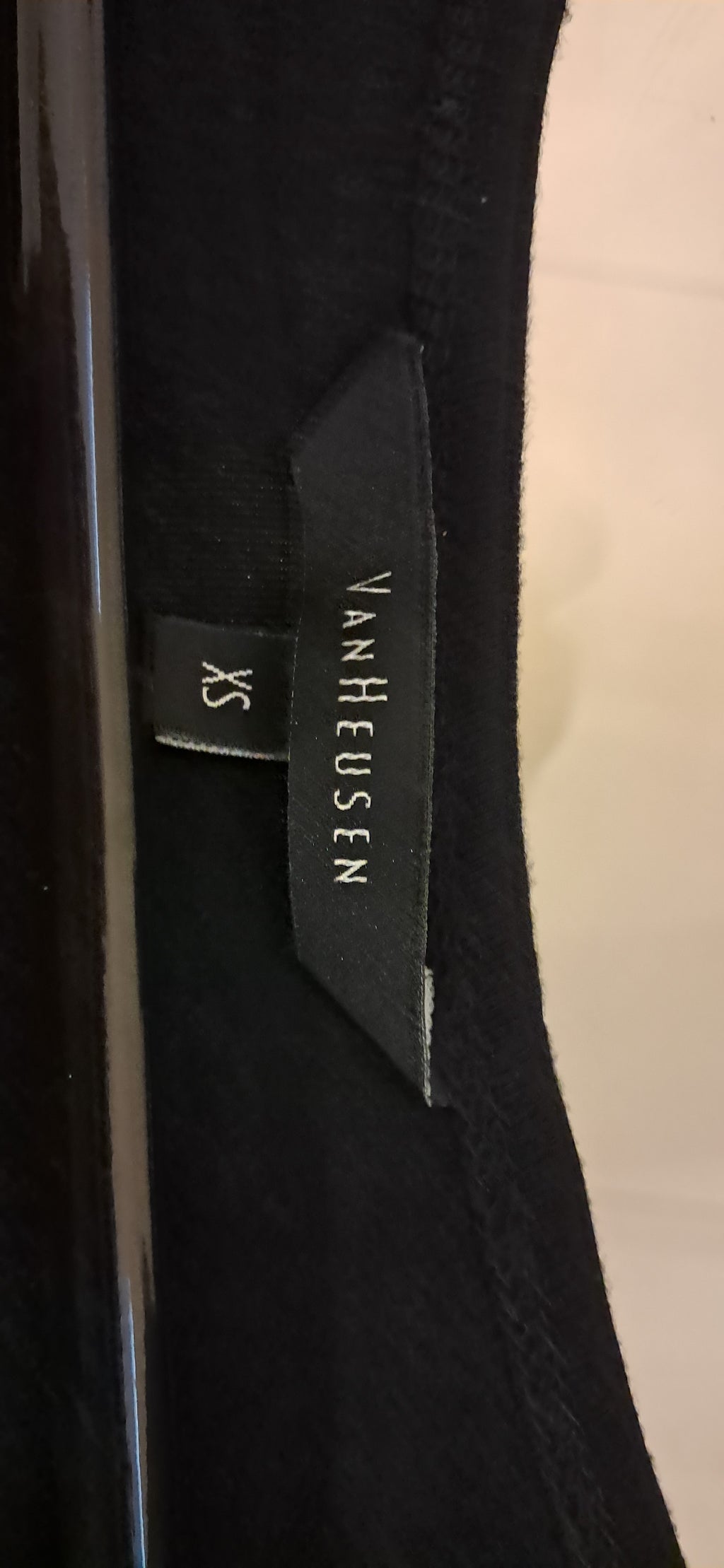 Van Heusen Black Scoop Neck Short Sleeve Mini Dress