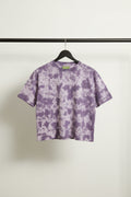SUPER BRAND  Purple Tie-Dye Relaxed Fit Short Sleeve T-Shirt