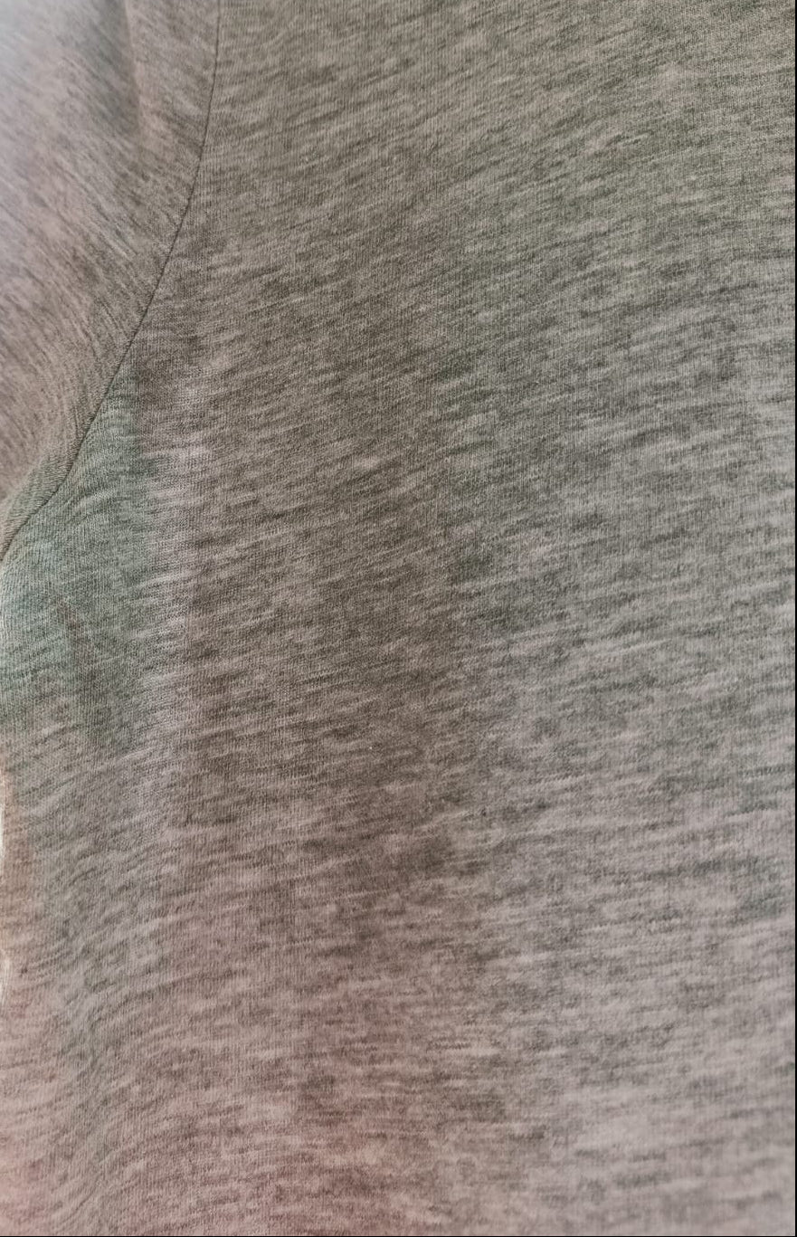 Zara Women's Grey Short Sleeve Regular Fit T-Shirt