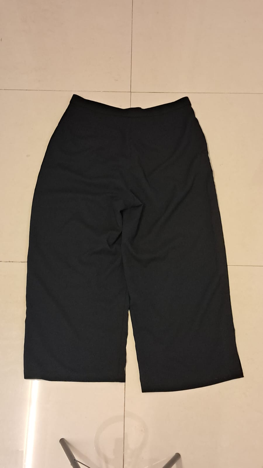 Ritu Kumar Black Wide Leg Trousers for Women