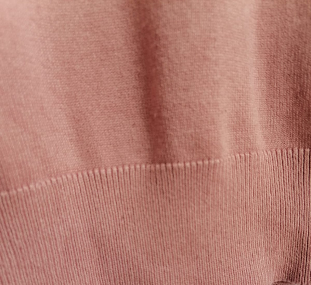 H&M Women's Pink Button-Front Knit Cardigan