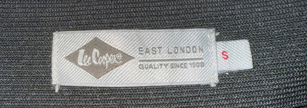 Women's Le Coq Sportif East London Black Ribbed Knit Button-Front Midi Skirt