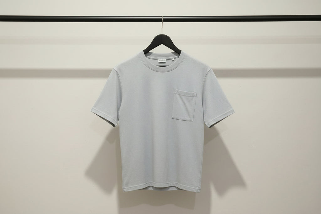 Zara Men's Light Green Short Sleeve Pocket T-Shirt