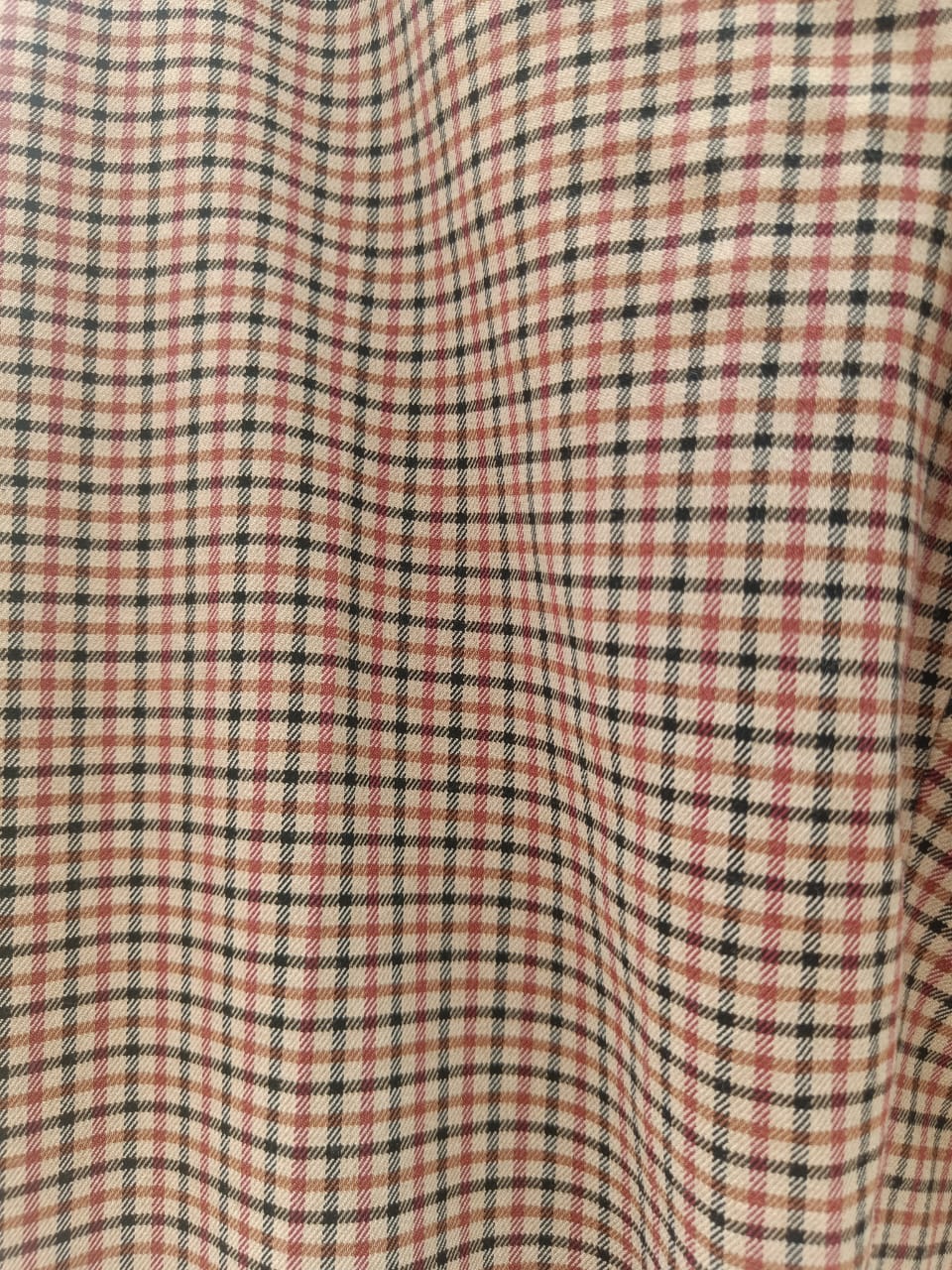 Women's Plaid Straight Fit Trousers