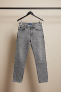 Bee Kleed Men's Grey Reamed Fit Denim Jeans