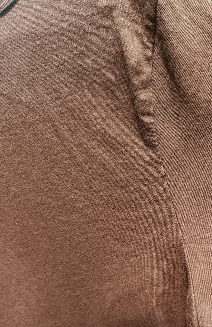 Old Navy Women's Brown V-Neck Short Sleeve T-Shirt
