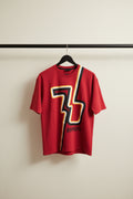 Ferrari Scuderia Racing Red T-Shirt with Car Graphic