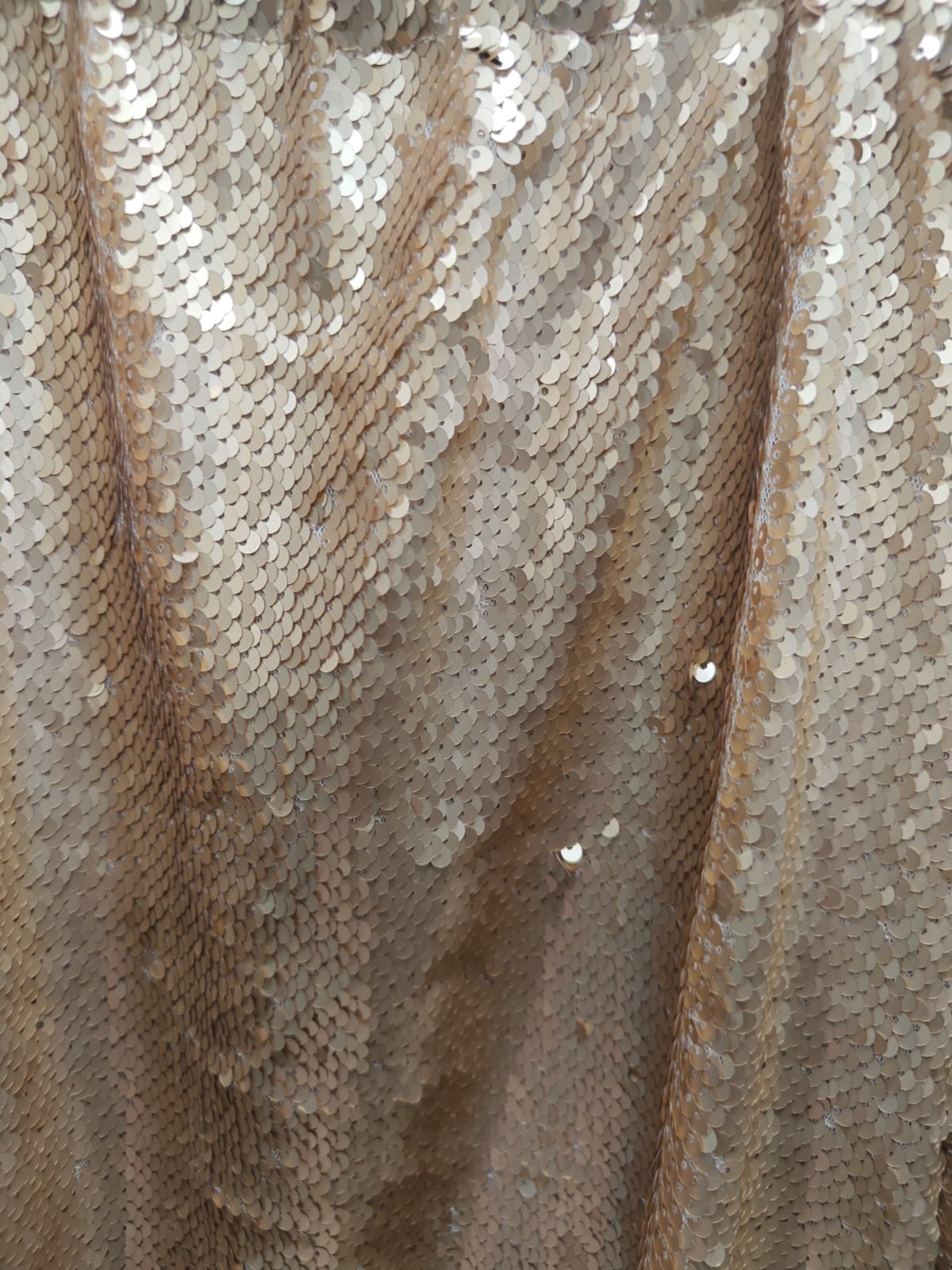 Gold Sequin Spaghetti Strap Bodycon Mini Dress