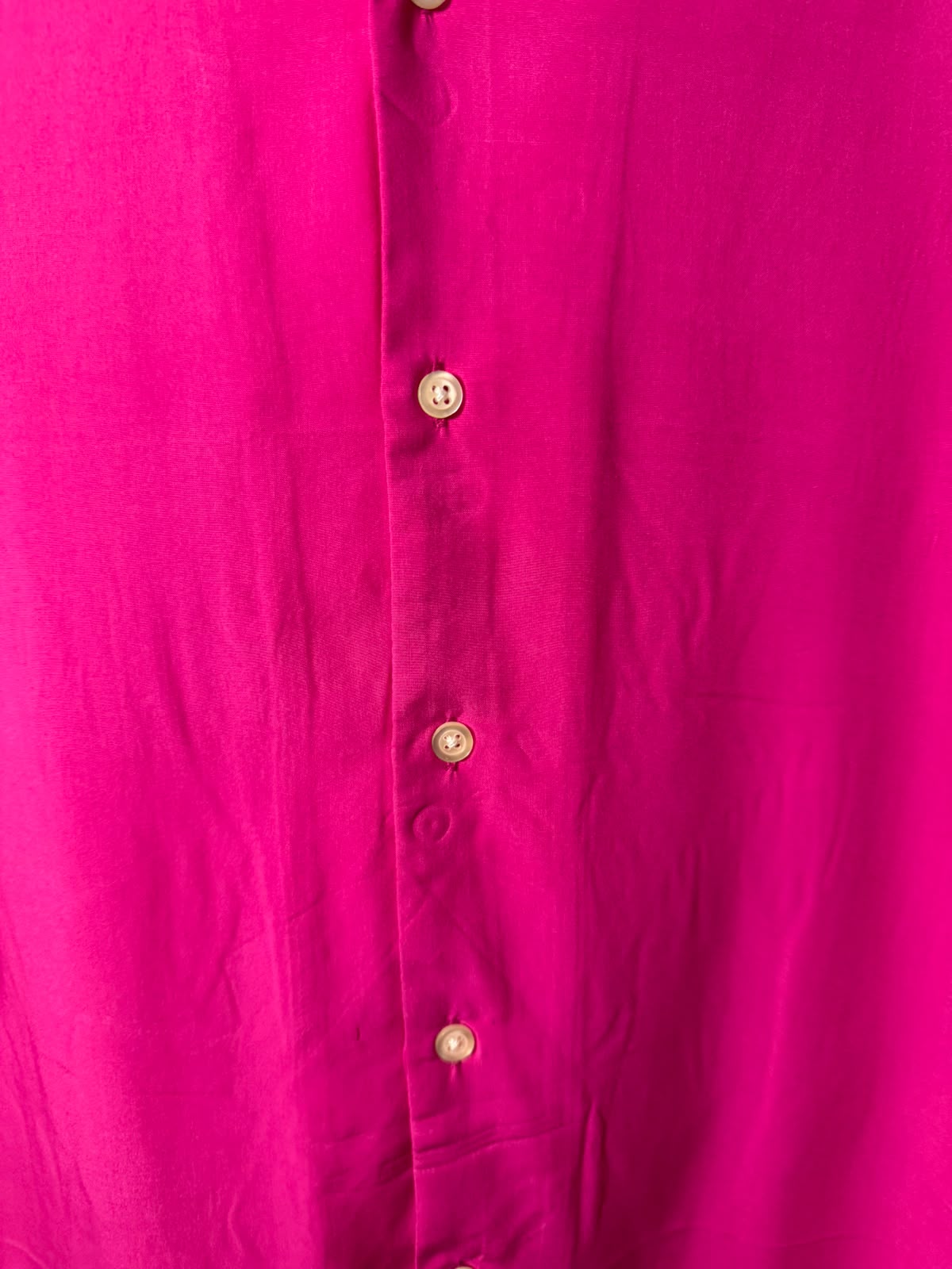 Primark women’s Hot Pink Regular Fit Short Sleeve Shirt