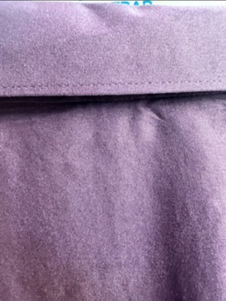 Burberry Men's Purple Long Sleeve Collared Shirt