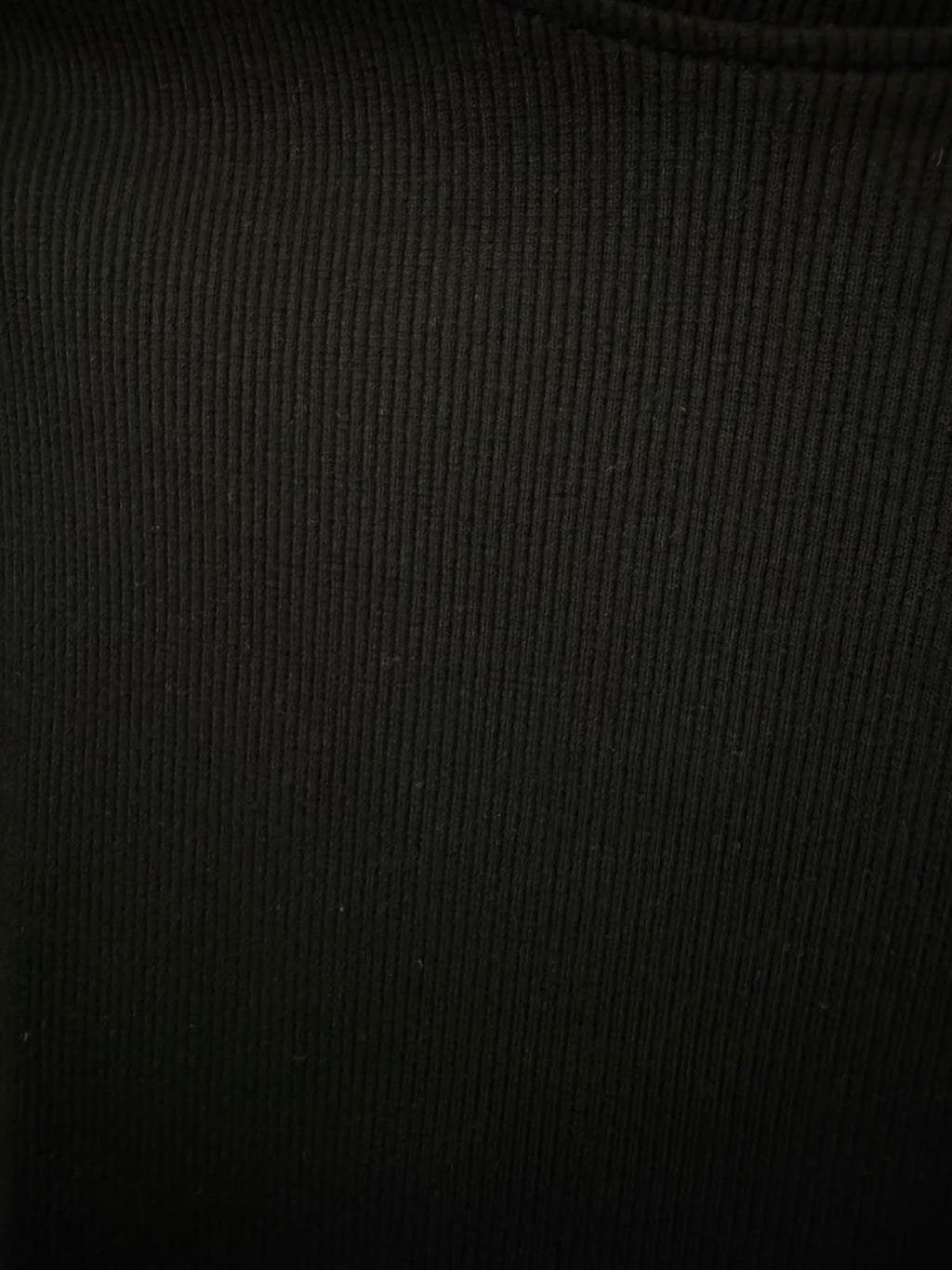 Kook N Keech Women's Black Ribbed Mini Dress