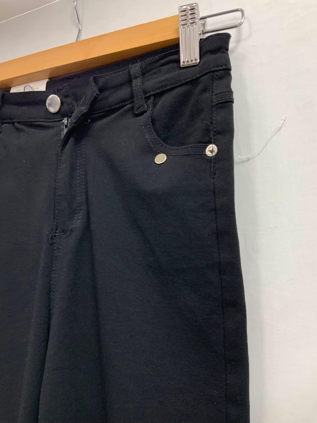 Women's Black Cut-Off Denim Shorts