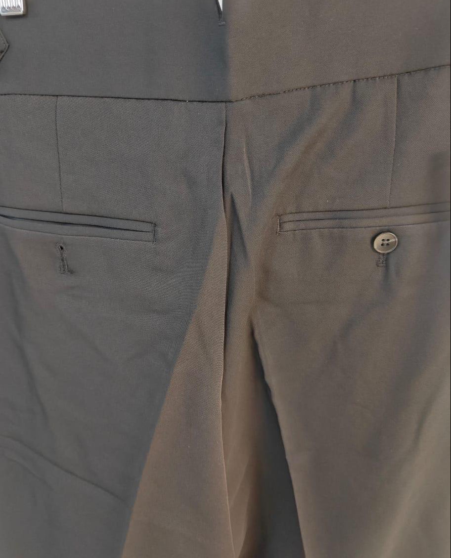 J.Jn Black Tailored Trousers with Adjustable Waist