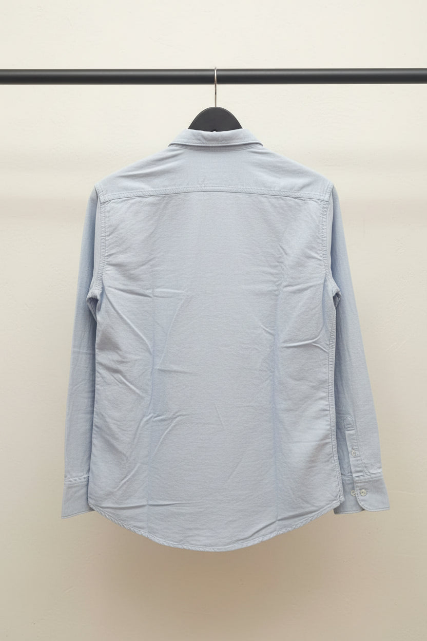 Men's Light Blue Full Sleeve Casual Shirt