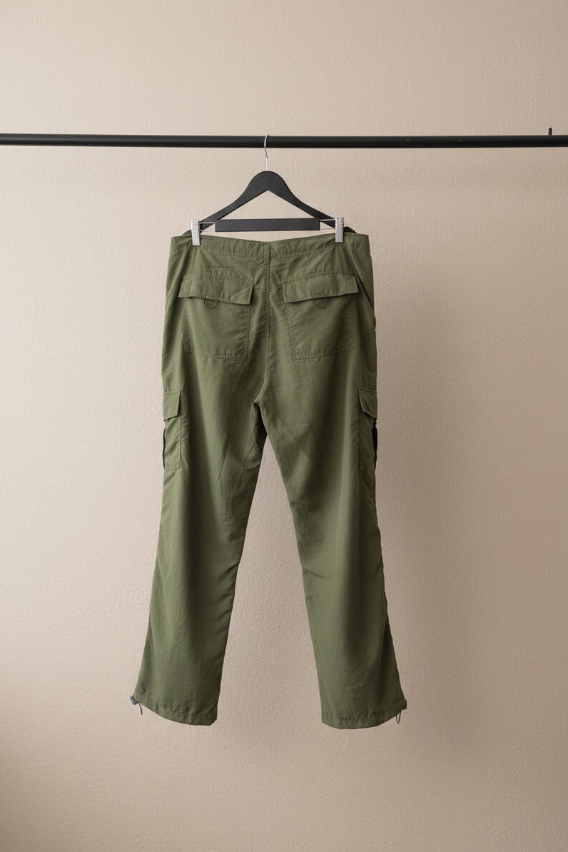 SEA Men's Olive Green Relaxed Fit Cargo Pants Size 34