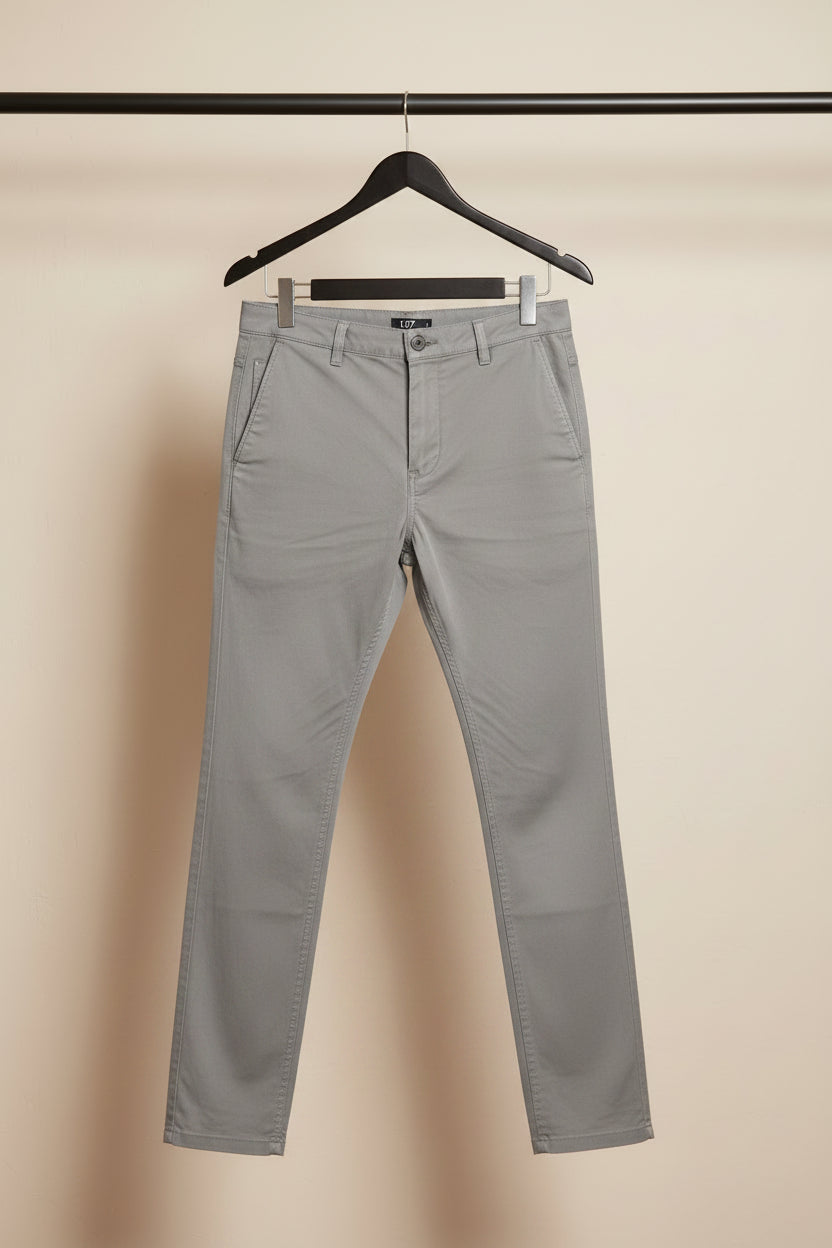Men's 157. Dark Grey Slim Fit Chinos