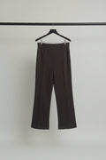 H&M Women's Black High Waist Straight Trousers