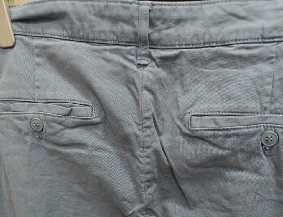 Celio Men's Sky Blue Straight Fit Trousers