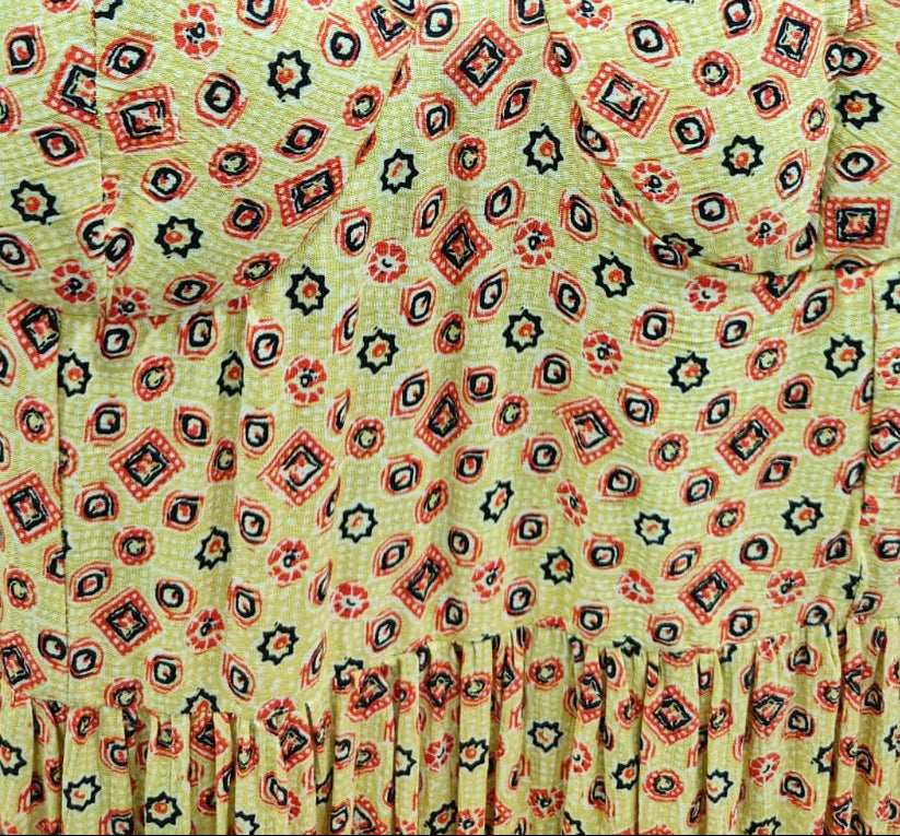 Women's Multicolor Printed Spaghetti Strap Maxi Dress