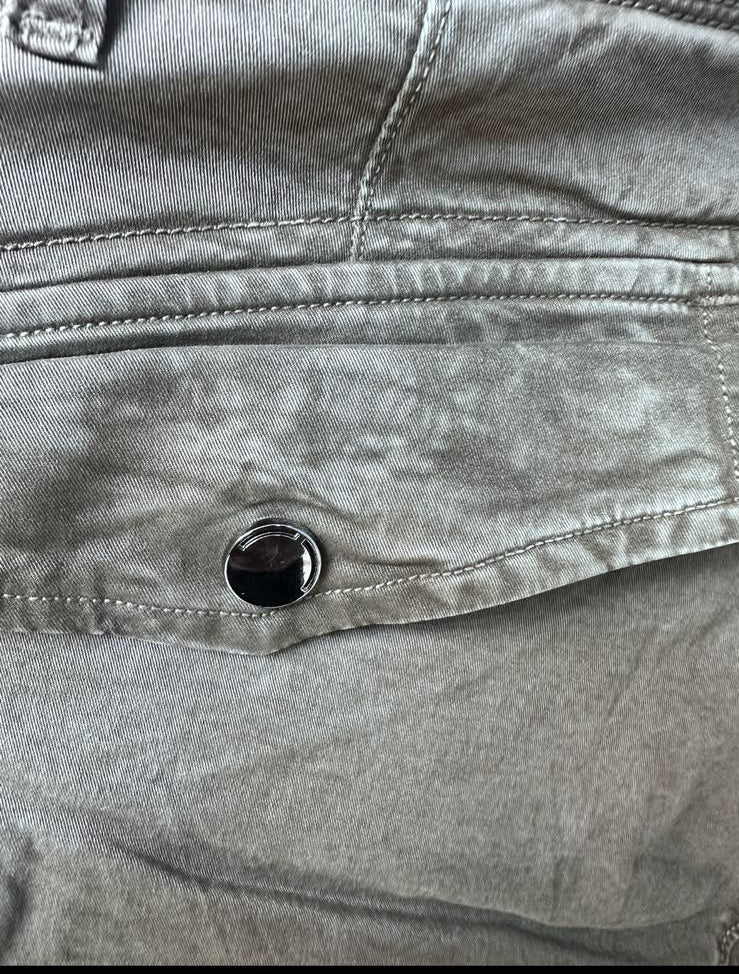 Men's ABILITY Khaki Cargo Pants with Pockets