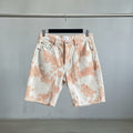 H&M Relaxed Fit Tie-Dye Denim Shorts