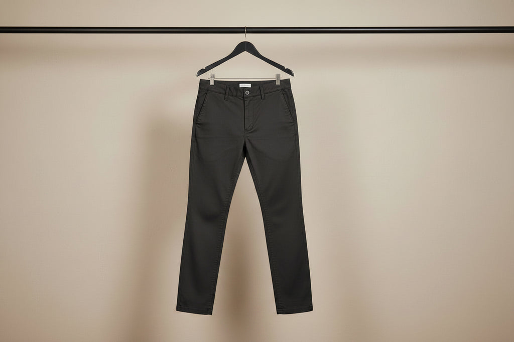 Men's Jack & Jones Black Slim Fit Trousers