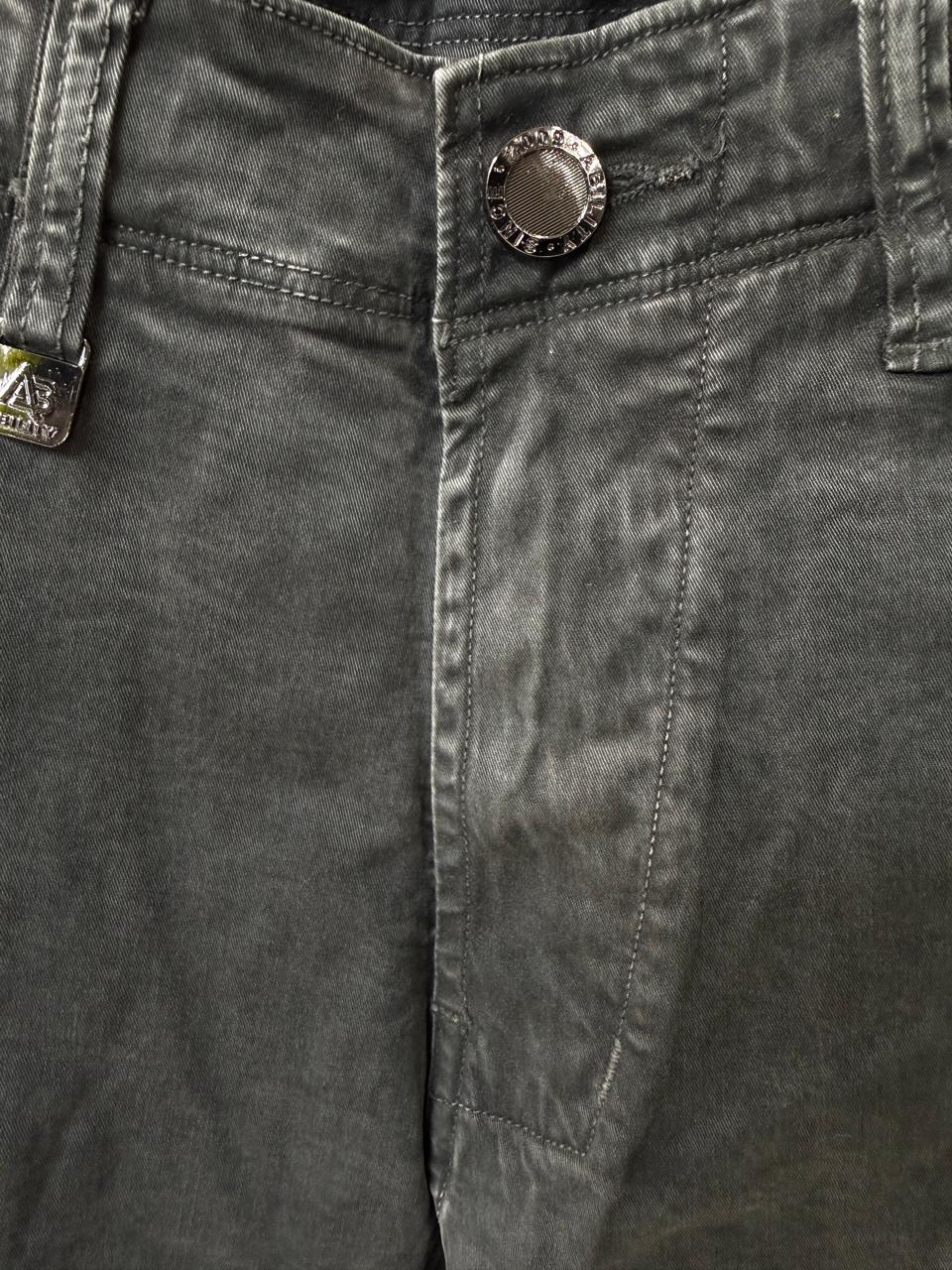 Men's Ability Black Washed Cargo Pants with Pockets