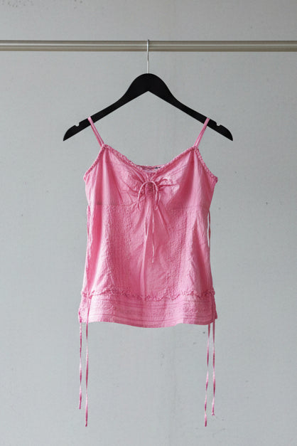 Esprit Pink Embroidered Cami Top
